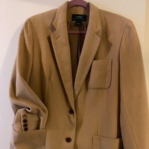 Tan Camel hair Ralph Lauren  blazer sized 16w